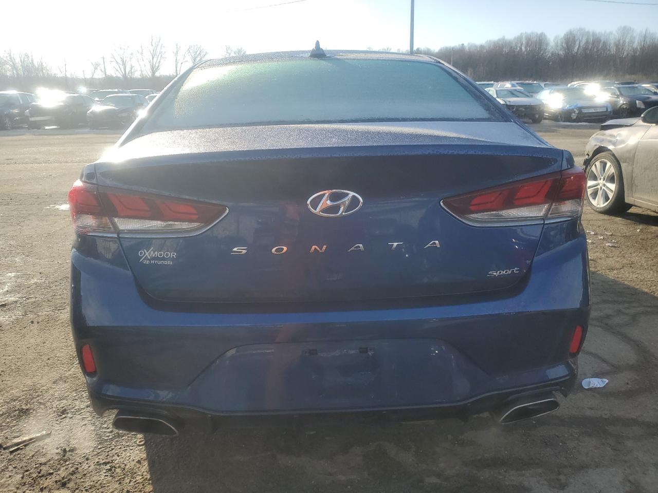 2018 Hyundai Sonata VIN 5NPE34AF9JH708534 Copart auction photo, front end damage thumbnail 6