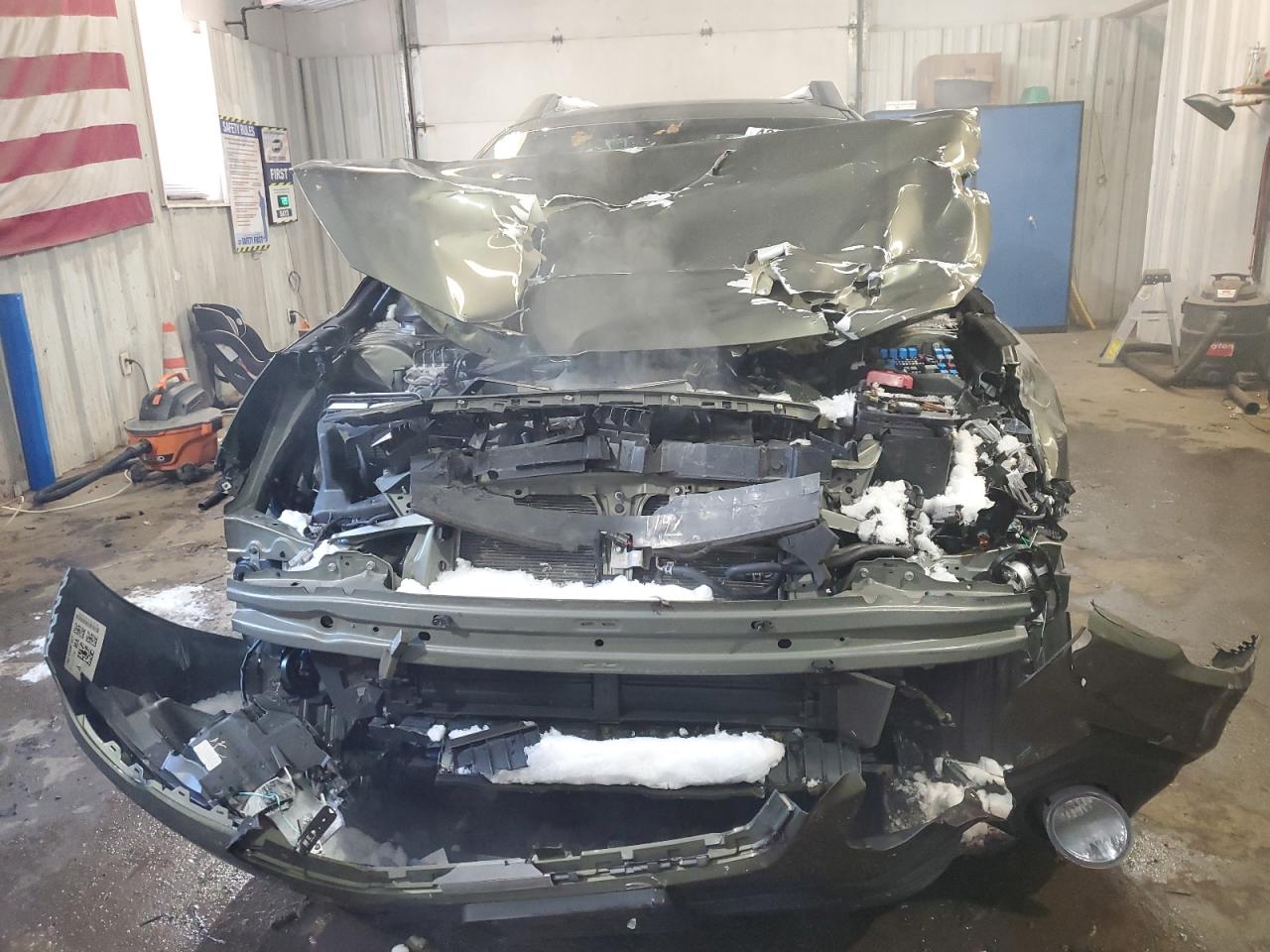 2019 Subaru Outback VIN 4S4BSAHC4K3205616 Copart auction photo, front end / minor dent/scratches damage thumbnail 5