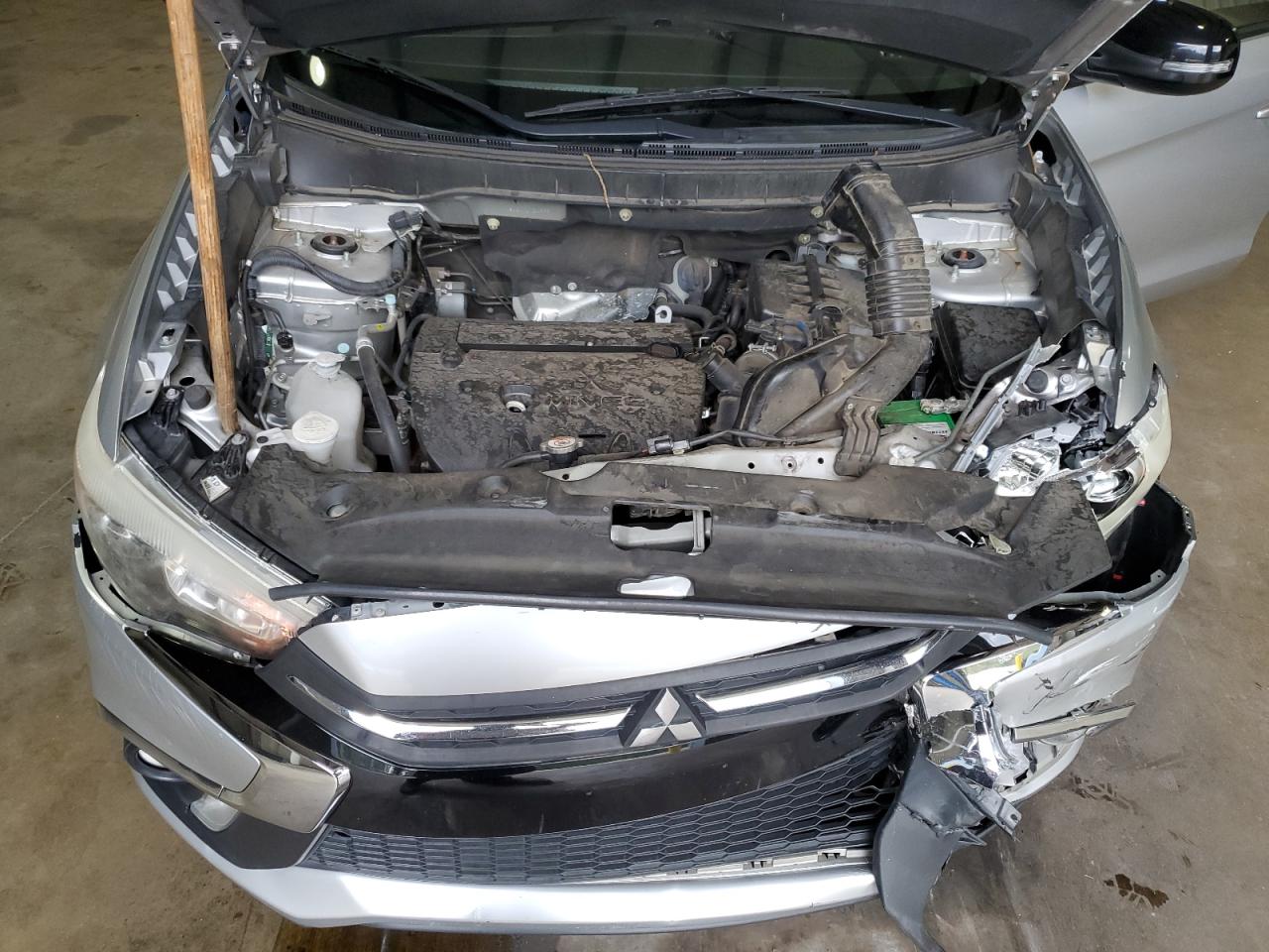 2019 Mitsubishi Outlander VIN JA4AR3AU7KU024993 Copart auction photo, front end / minor dent/scratches damage thumbnail 12