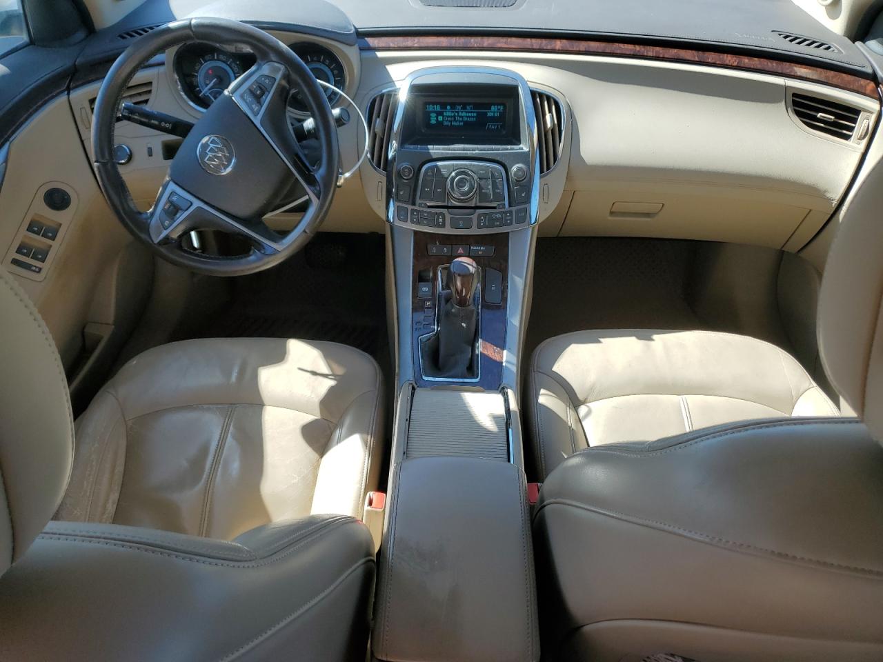 2010 Buick LaCrosse VIN 1G4GC5EG9AF275675 Copart auction photo, front end / undercarriage damage thumbnail 8