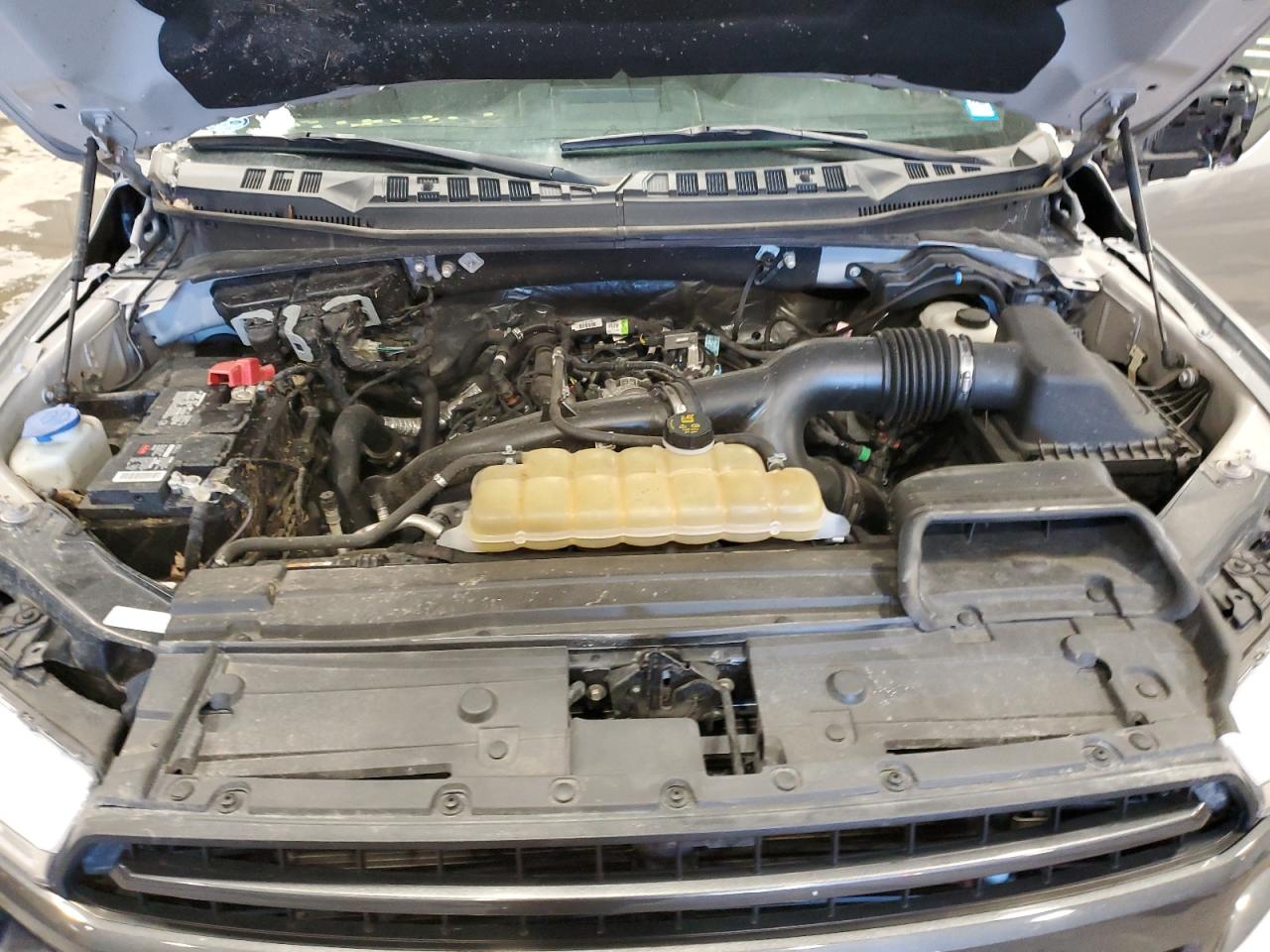 2020 Ford F-150 VIN 1FTEX1EP8LKE53823 Copart auction photo, front end / all over damage thumbnail 11