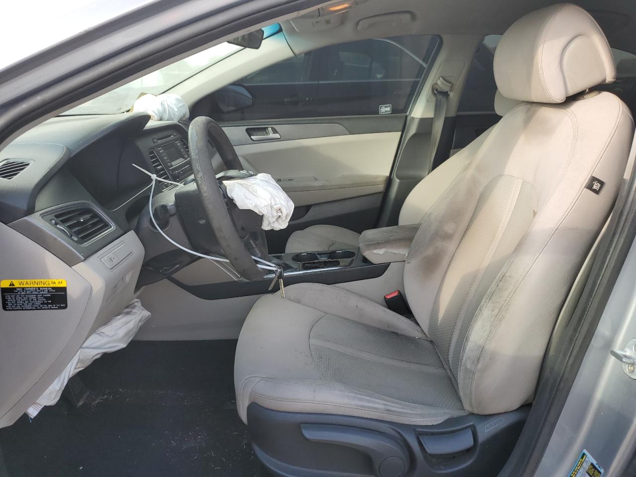 2017 Hyundai Sonata VIN 5NPE24AF3HH492242 Copart auction photo, front end damage thumbnail 7