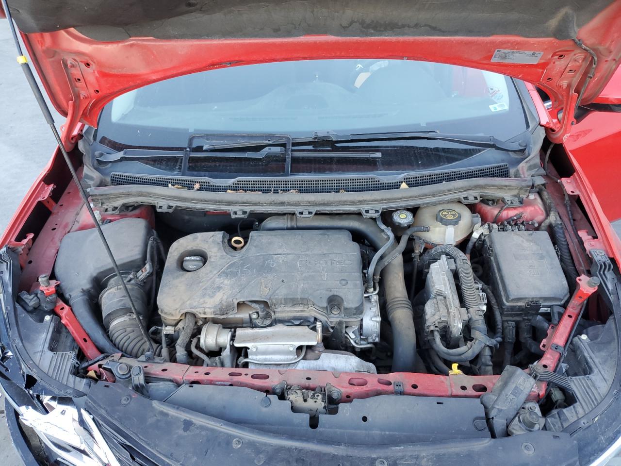 2018 Chevrolet Cruze VIN 1G1BE5SM9J7186596 Copart auction photo, all over damage thumbnail 11