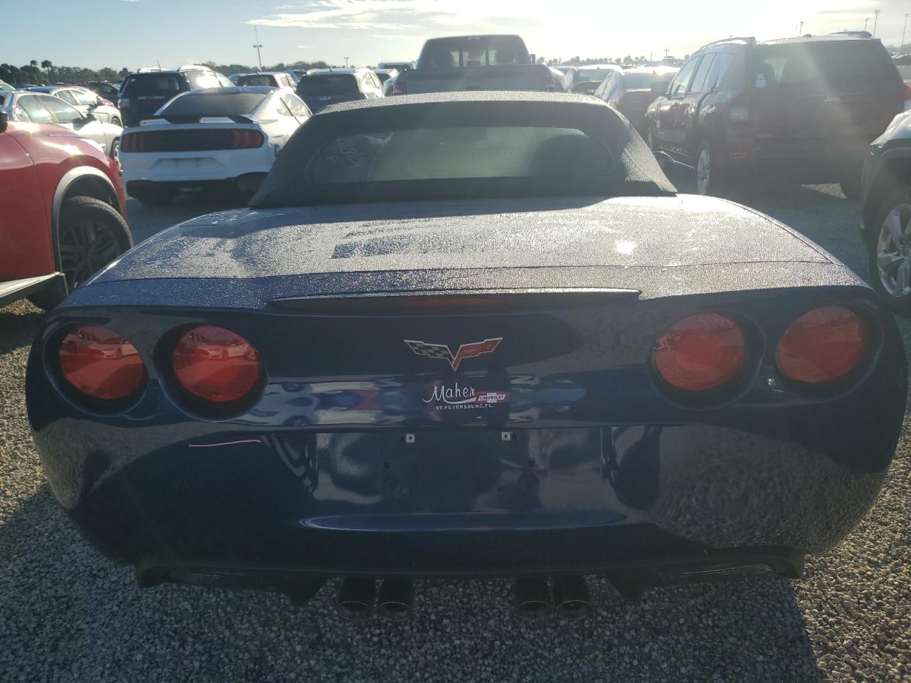 2007 Chevrolet Corvette VIN 1G1YY36U375102759 Copart auction photo, water/flood damage thumbnail 6