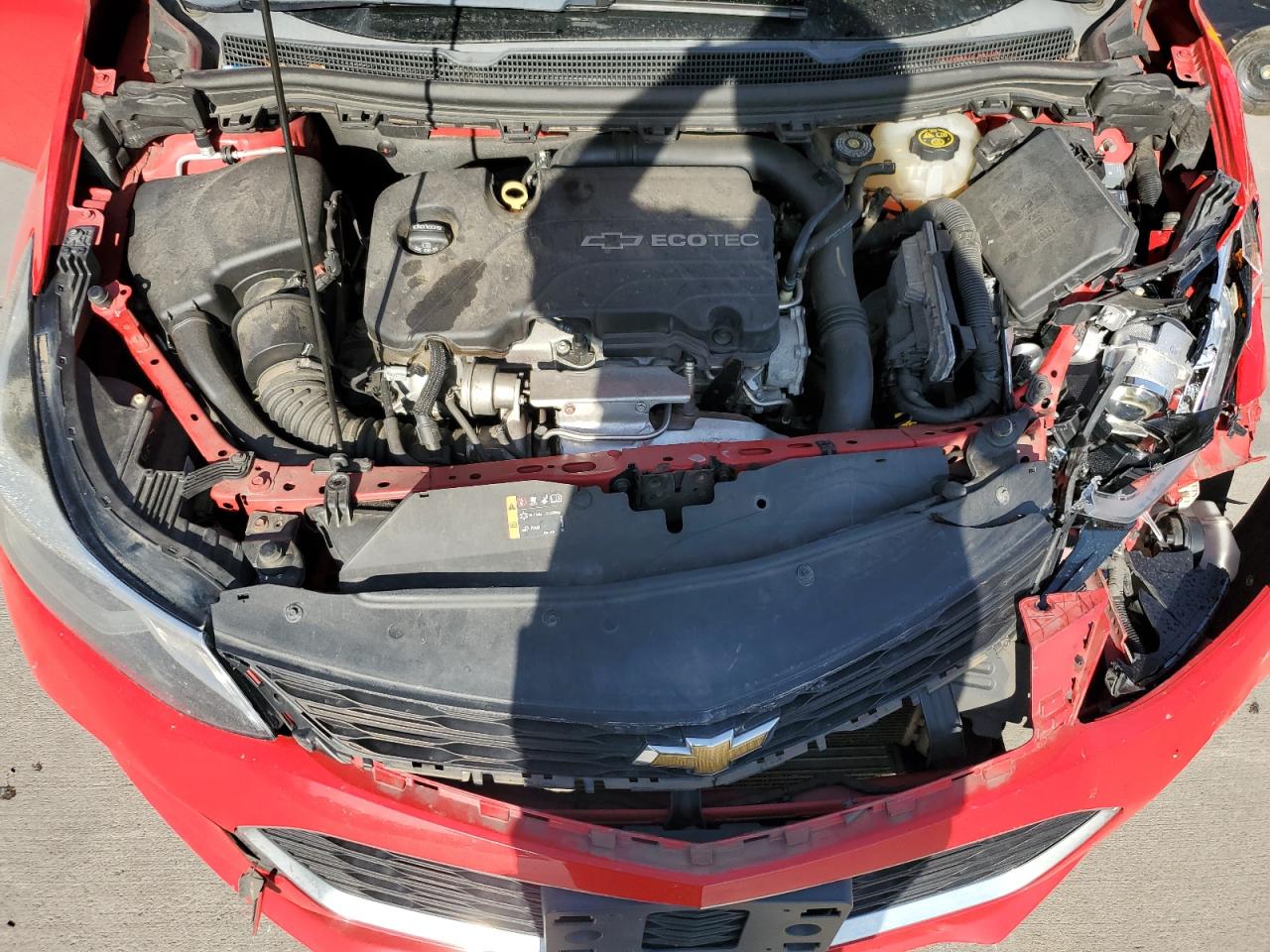 2016 Chevrolet Cruze VIN 1G1BE5SM6G7259819 Copart auction photo, front end / minor dent/scratches damage thumbnail 11