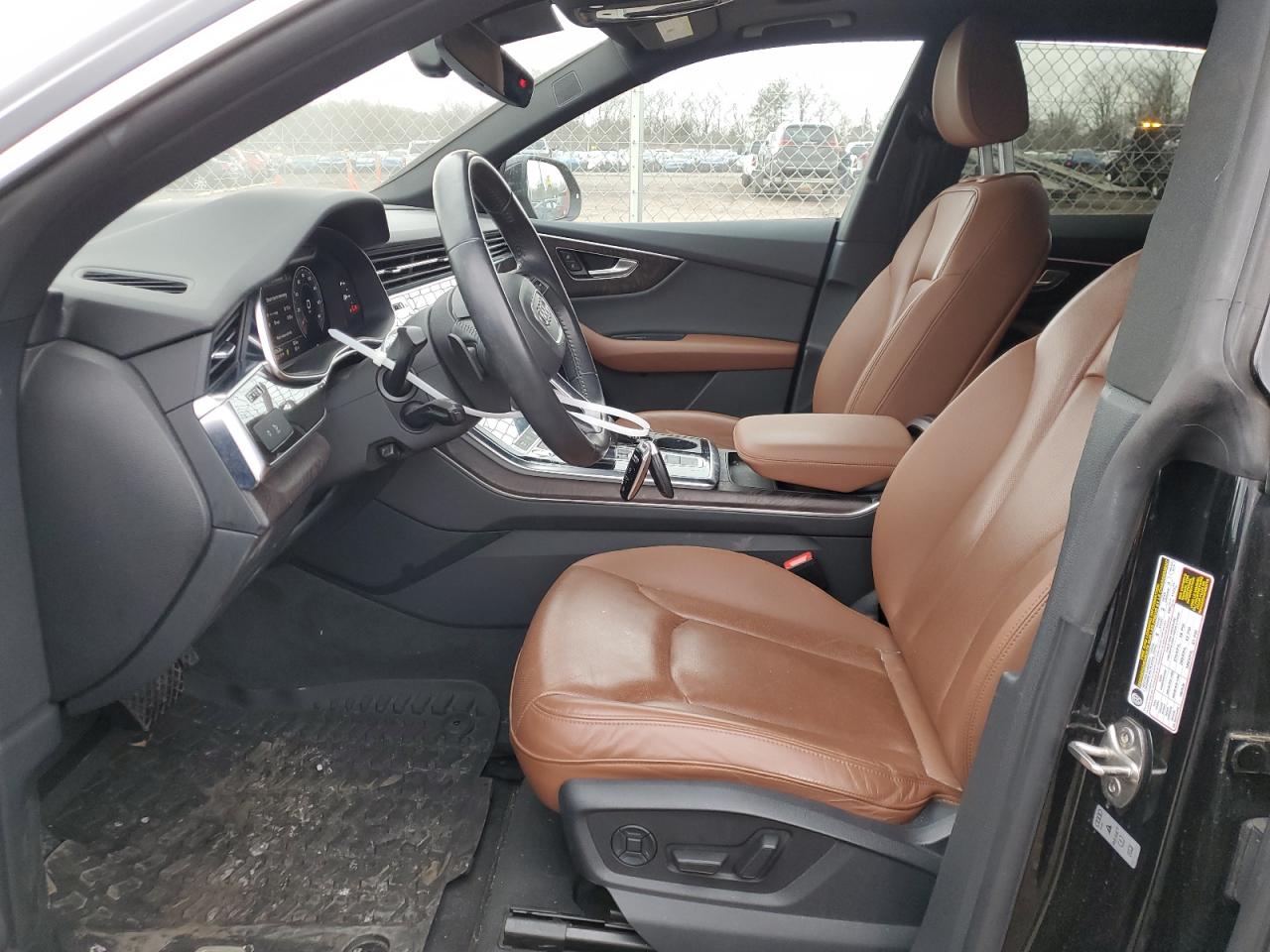 2019 Audi Q8 VIN WA1BVAF14KD030723 Copart auction photo, rear end damage thumbnail 7