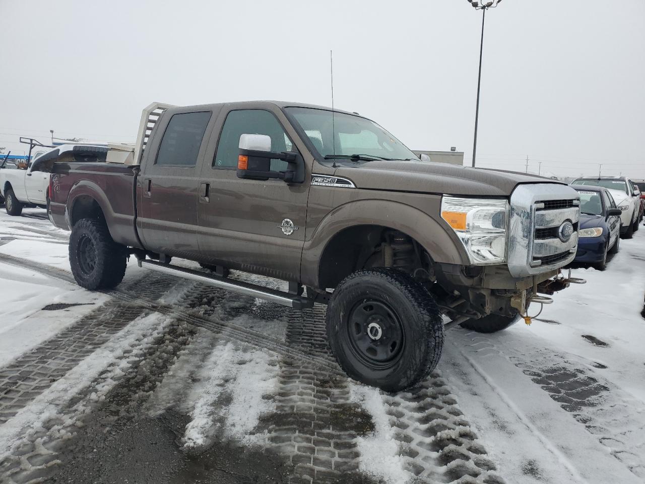 2016 Ford F350 VIN 1FT8W3BT6GEB89535 Copart auction photo, all over damage thumbnail 4