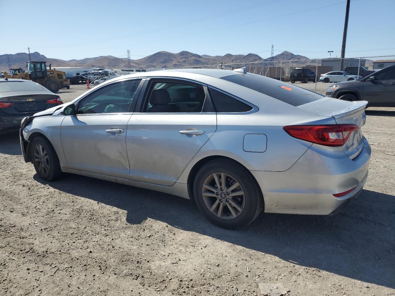 2017 Hyundai Sonata VIN 5NPE24AFXHH483196 Copart auction photo, vandalism damage thumbnail 2