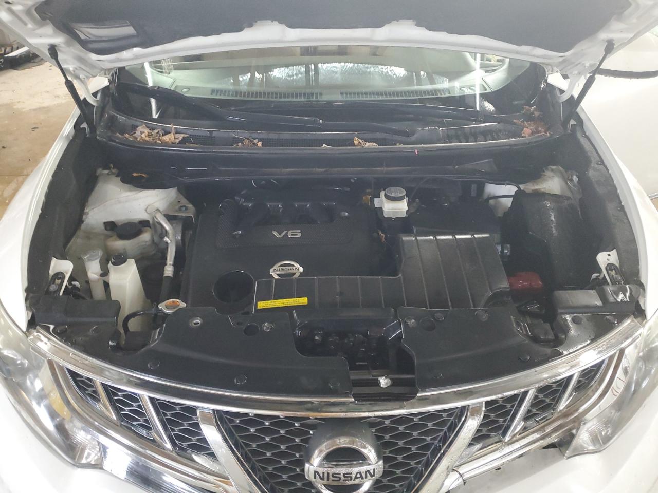 2014 Nissan Murano VIN JN8AZ1MUXEW414652 Copart auction photo, front end damage thumbnail 12