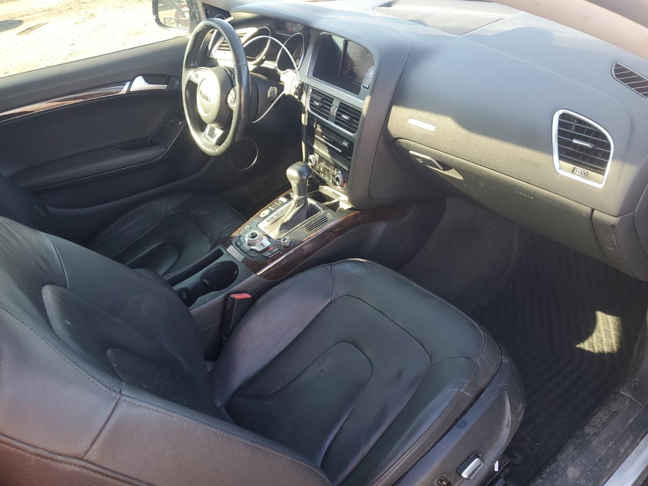 2015 Audi A5 VIN WAUMFAFR2FA004157 Copart auction photo, front end / side damage thumbnail 8