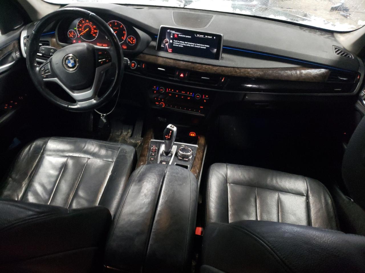 2015 BMW X5 VIN 5UXKS4C56F0N07753 Copart auction photo, front end / rear end damage thumbnail 8