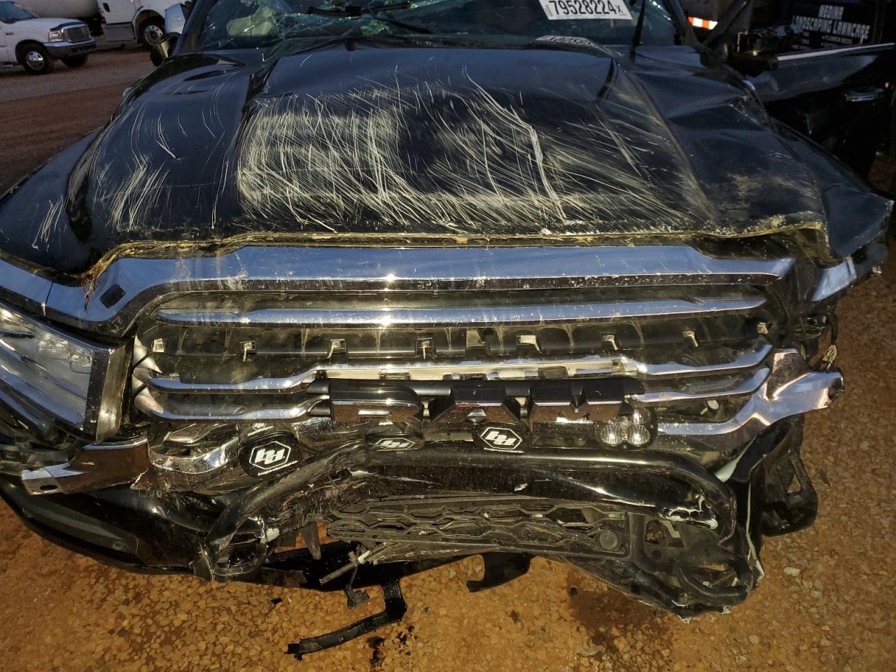 2021 RAM 2500 VIN 3C6UR5GL5MG606004 Copart auction photo, rollover damage thumbnail 11