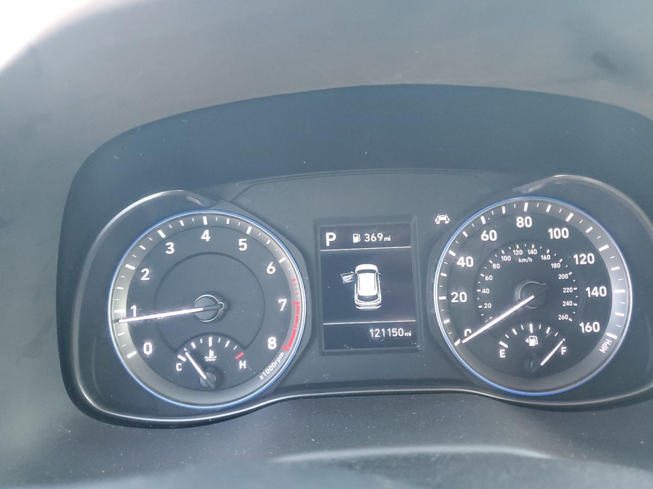 2019 Hyundai Kona VIN KM8K12AA9KU239305 Copart auction photo, front end damage thumbnail 9