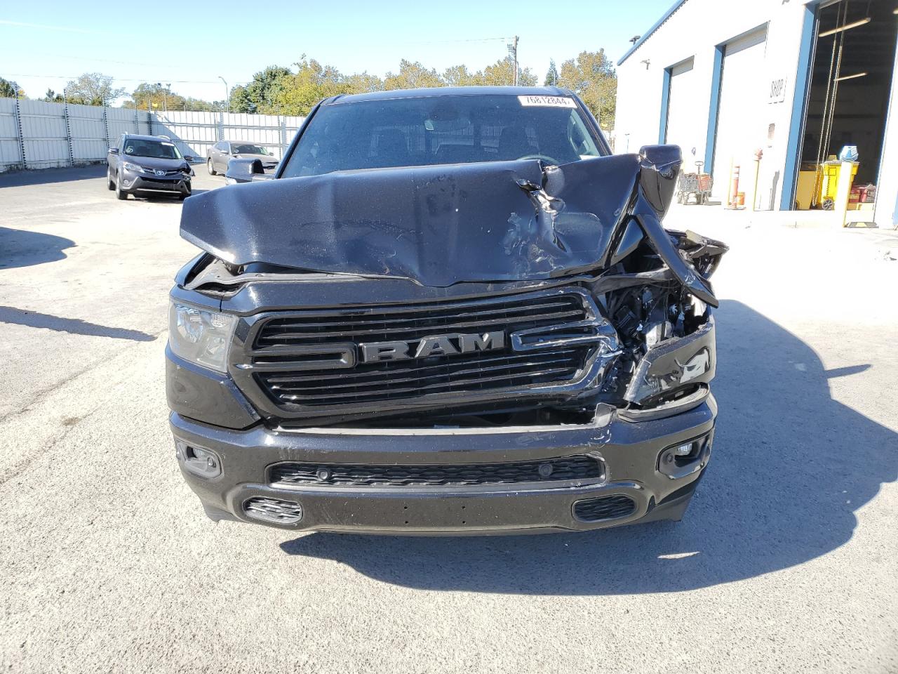 2019 RAM 1500 VIN 1C6RRFFG1KN886766 Copart auction photo, front end damage thumbnail 5