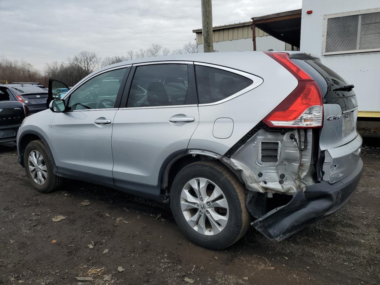 2013 Honda CR-V VIN 5J6RM4H58DL051022 Copart auction photo, rear end damage thumbnail 2