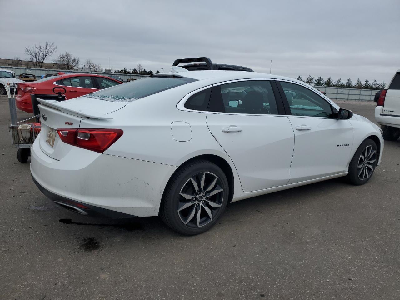 2021 Chevrolet Malibu VIN 1G1ZG5ST0MF054689 Copart auction photo, front end damage thumbnail 3
