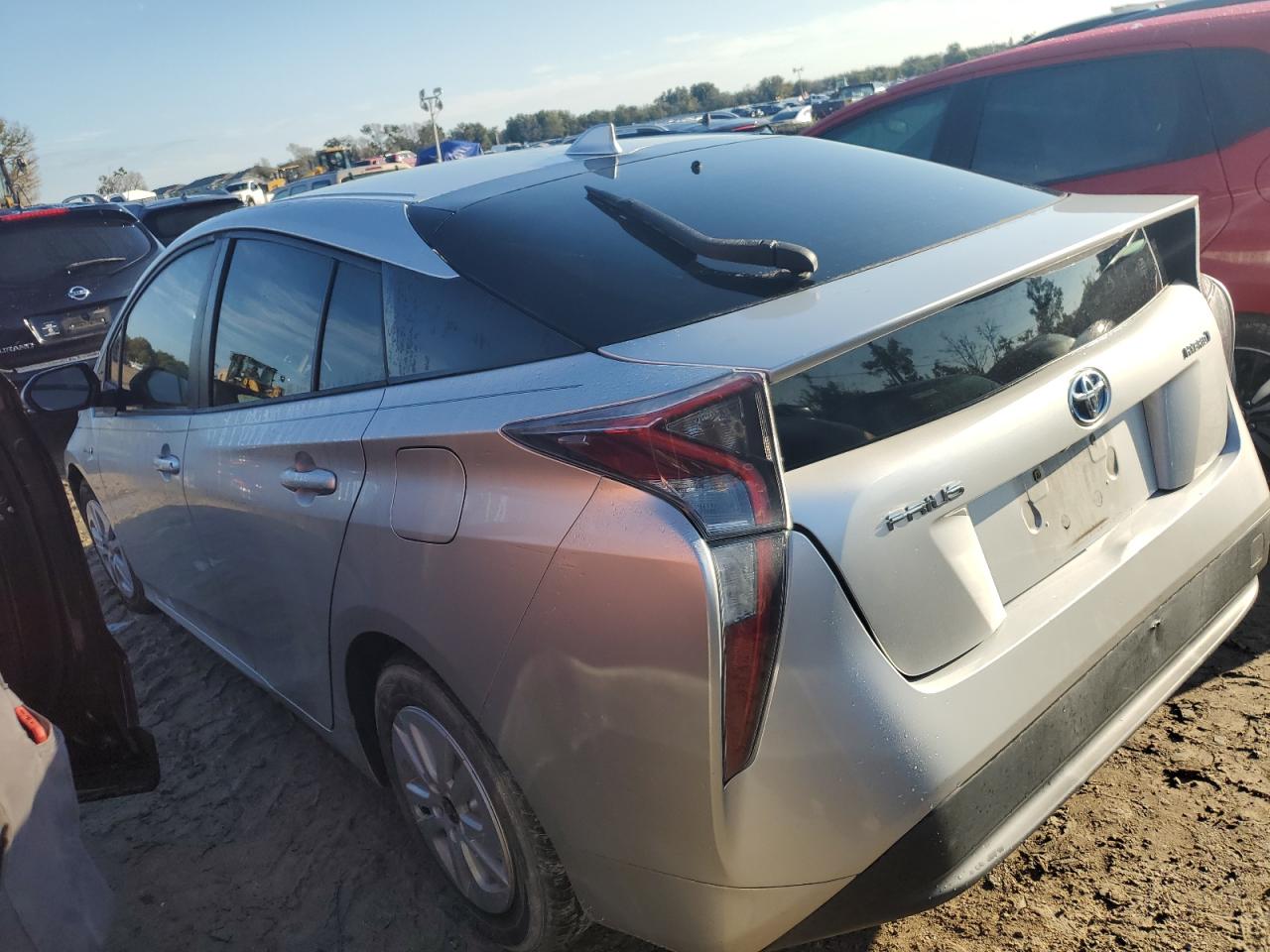 2016 Toyota Prius VIN JTDKBRFU6G3012423 Copart auction photo, water/flood damage thumbnail 2