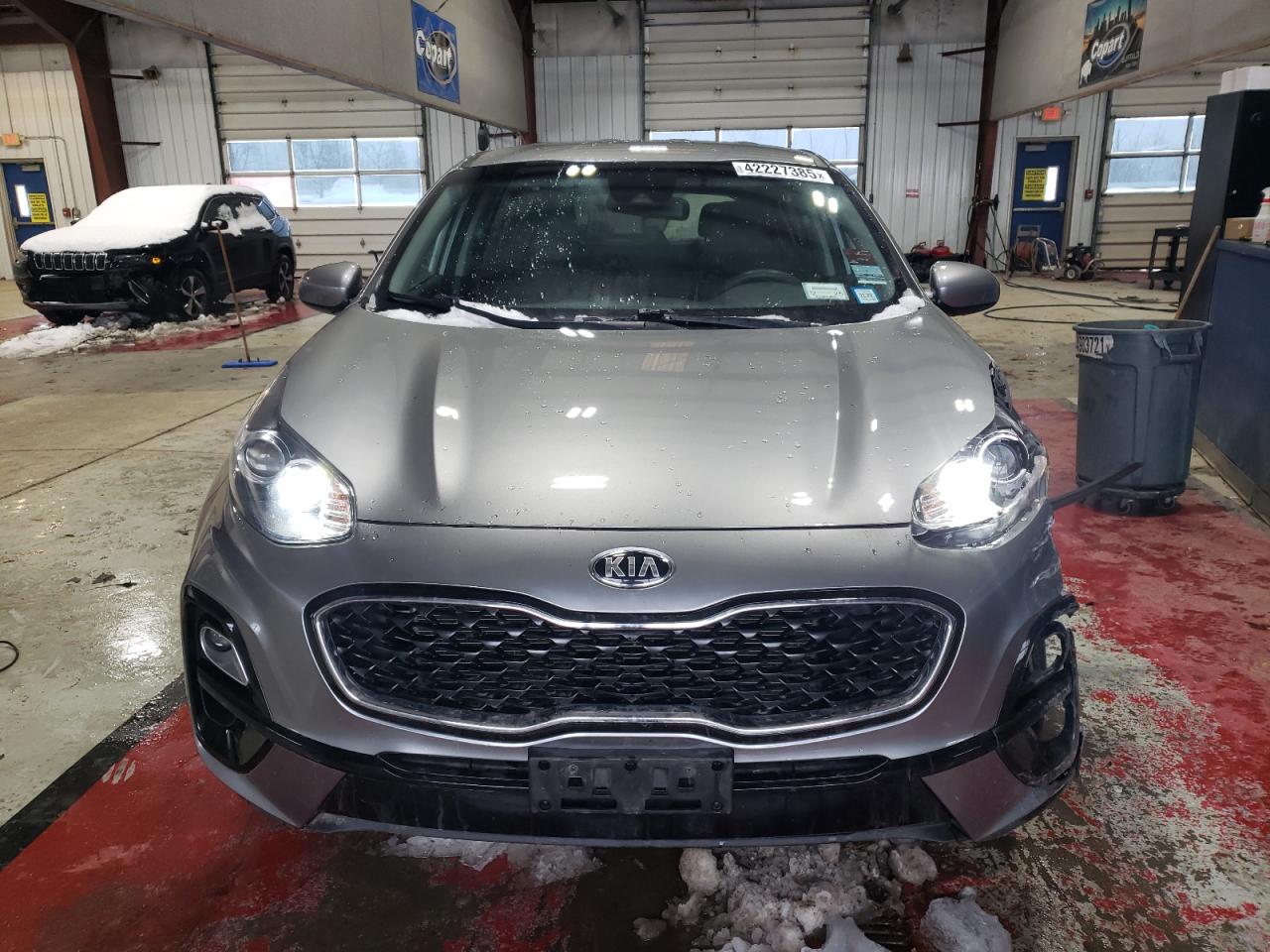 2020 KIA Sportage VIN KNDPMCAC1L7733246 Copart auction photo, front end damage thumbnail 5