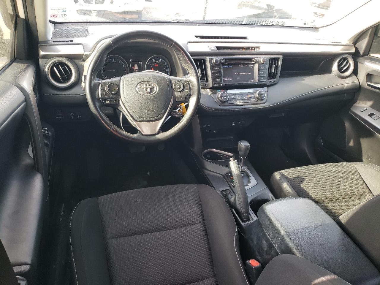 2017 Toyota RAV 4 VIN JTMWFREV3HD100647 Copart auction photo, all over / front end damage thumbnail 8