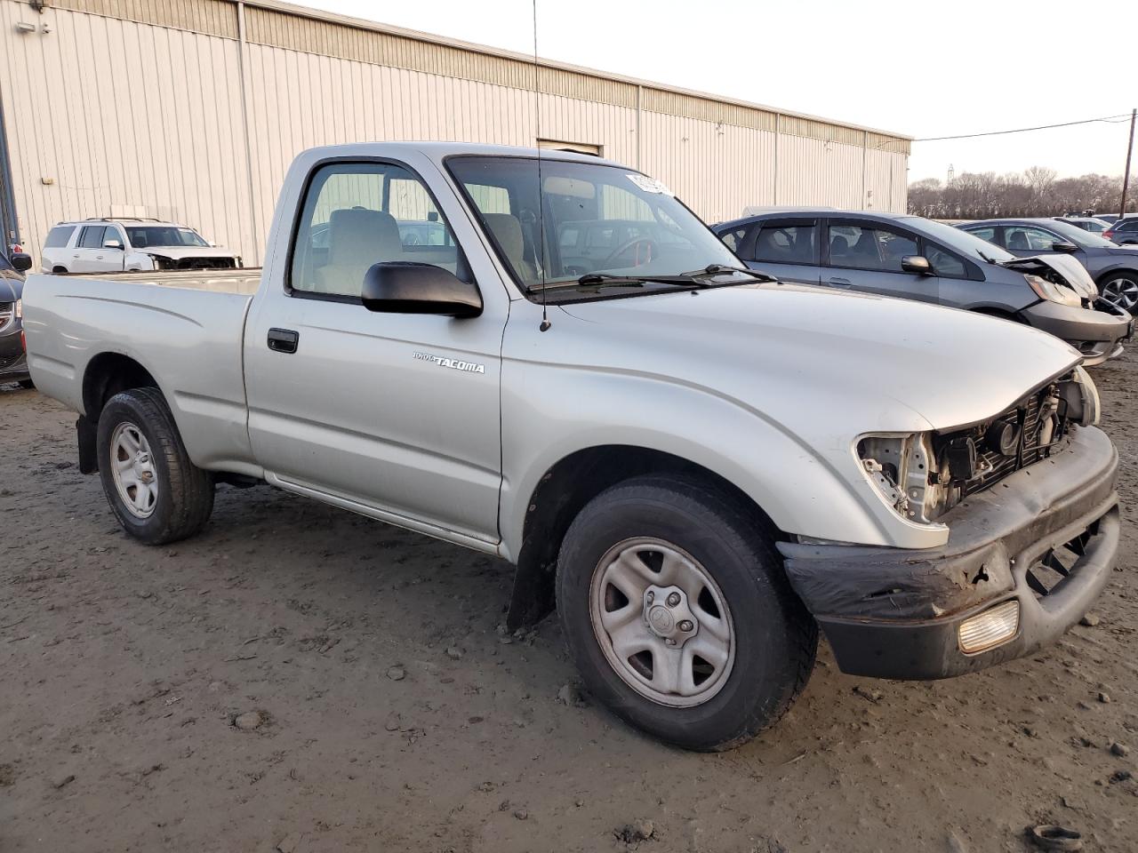 2004 Toyota Tacoma VIN 5TENL42N44Z329898 Copart auction photo, rear end / front end damage thumbnail 4