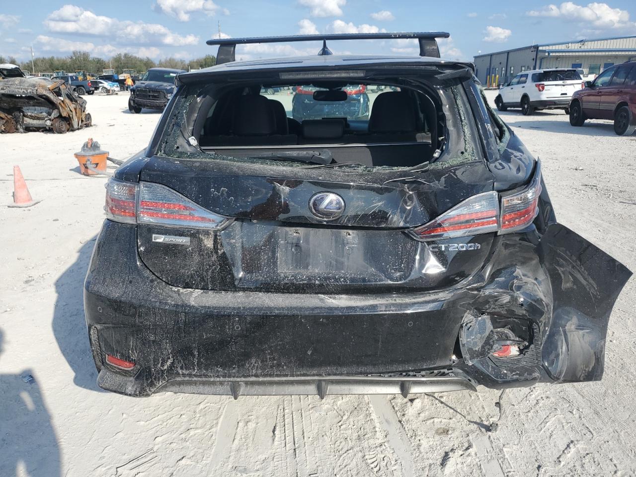 2017 Lexus CT VIN JTHKD5BH4H2294403 Copart auction photo, rear end damage thumbnail 6