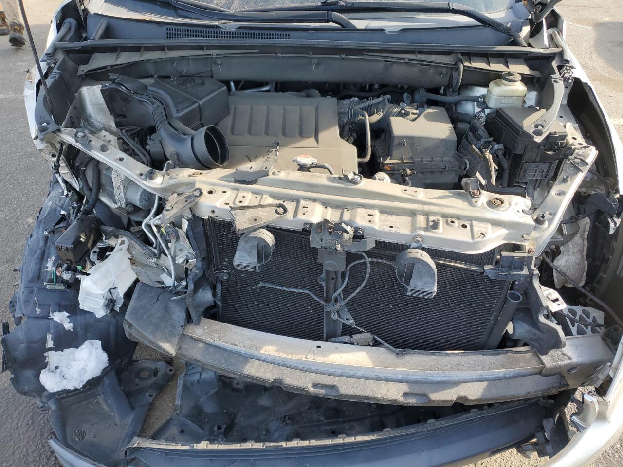 2016 Toyota Highlander VIN 5TDJKRFHXGS312110 Copart auction photo, front end damage thumbnail 12