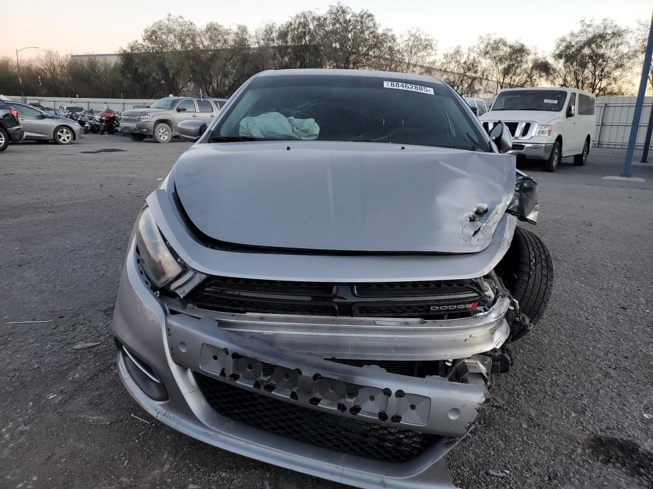 2016 Dodge Dart VIN 1C3CDFAA9GD736700 Copart auction photo, front end damage thumbnail 5