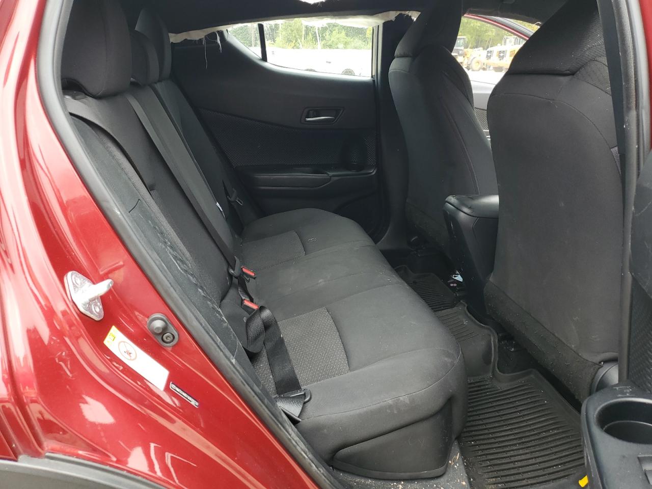 2019 Toyota C-HR VIN NMTKHMBX1KR090728 Copart auction photo, front end / undercarriage damage thumbnail 11