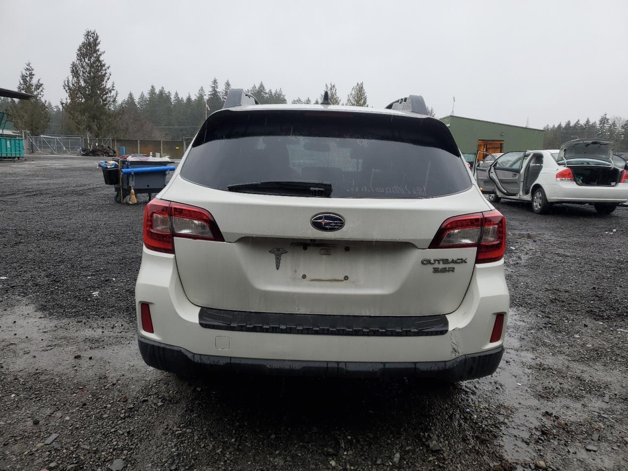 2016 Subaru Outback VIN 4S4BSENC7G3255025 Copart auction photo, front end / rear end damage thumbnail 6