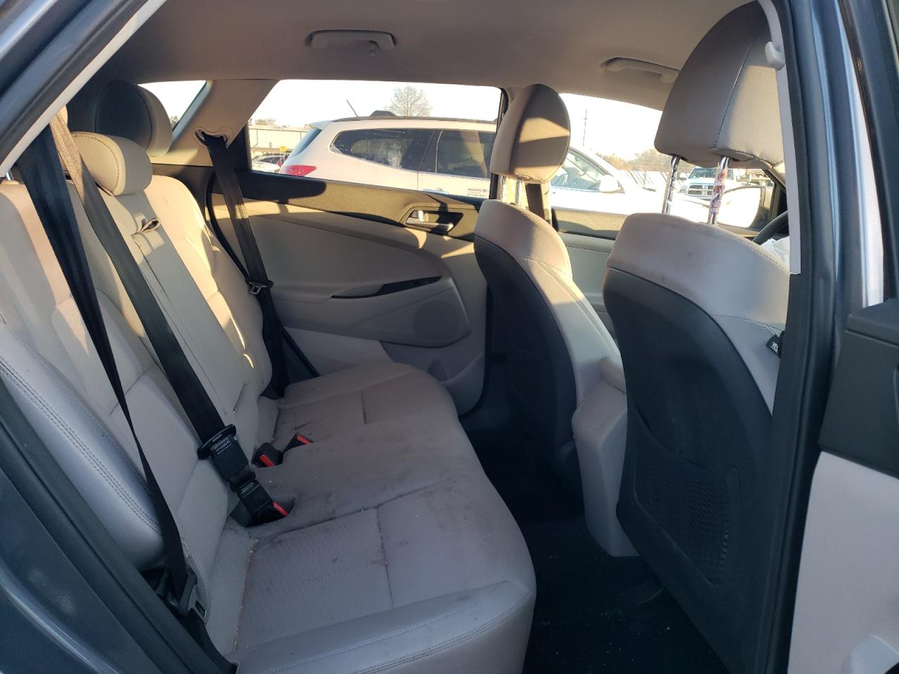 2019 Hyundai Tucson VIN KM8J23A4XKU061154 Copart auction photo, front end / side damage thumbnail 11