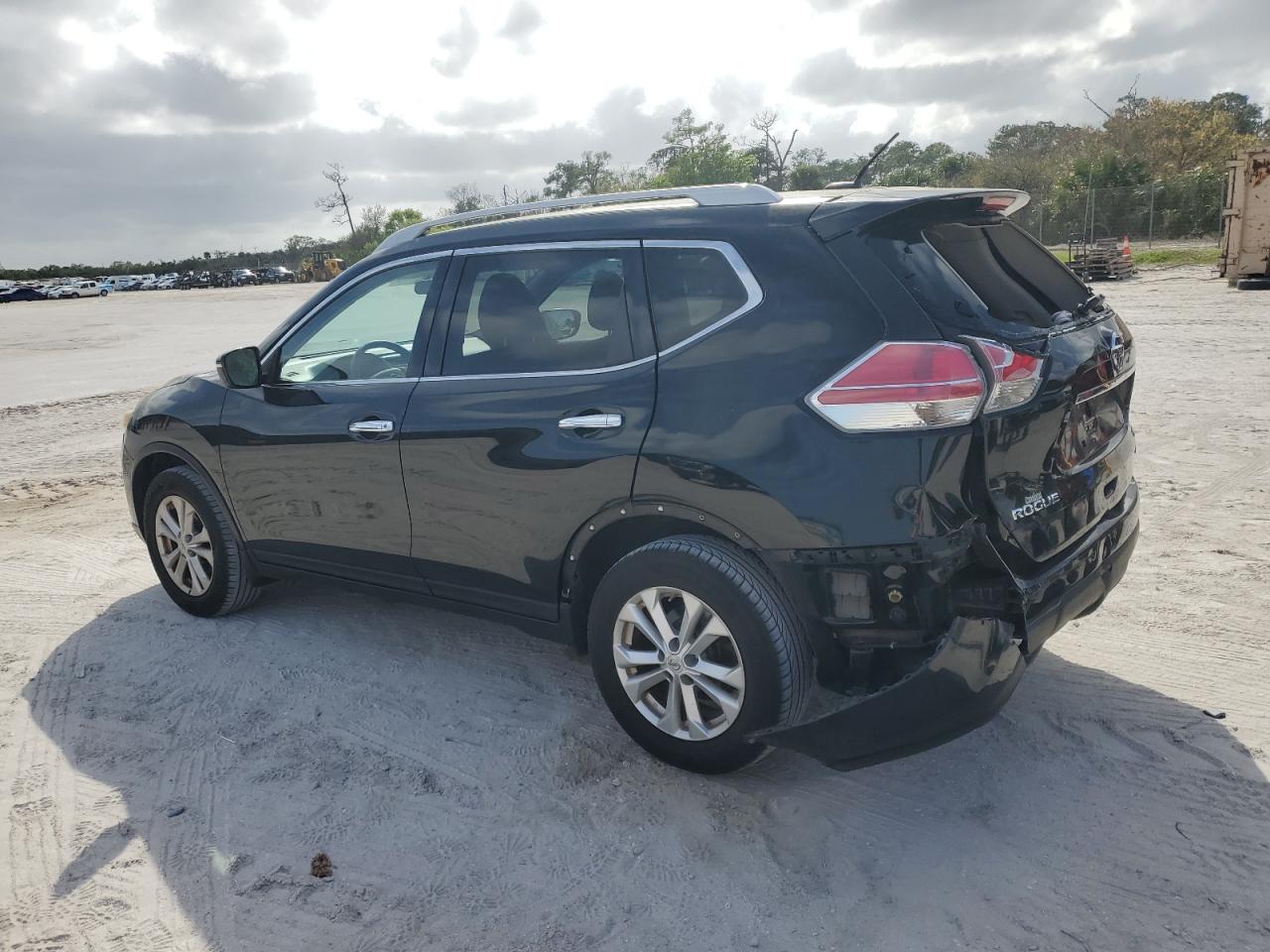 2014 Nissan Rogue VIN 5N1AT2MV7EC755368 Copart auction photo, rear end / minor dent/scratches damage thumbnail 2