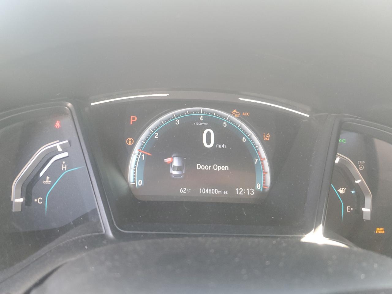 2019 Honda Civic VIN 19XFC2F61KE022592 Copart auction photo, front end damage thumbnail 9