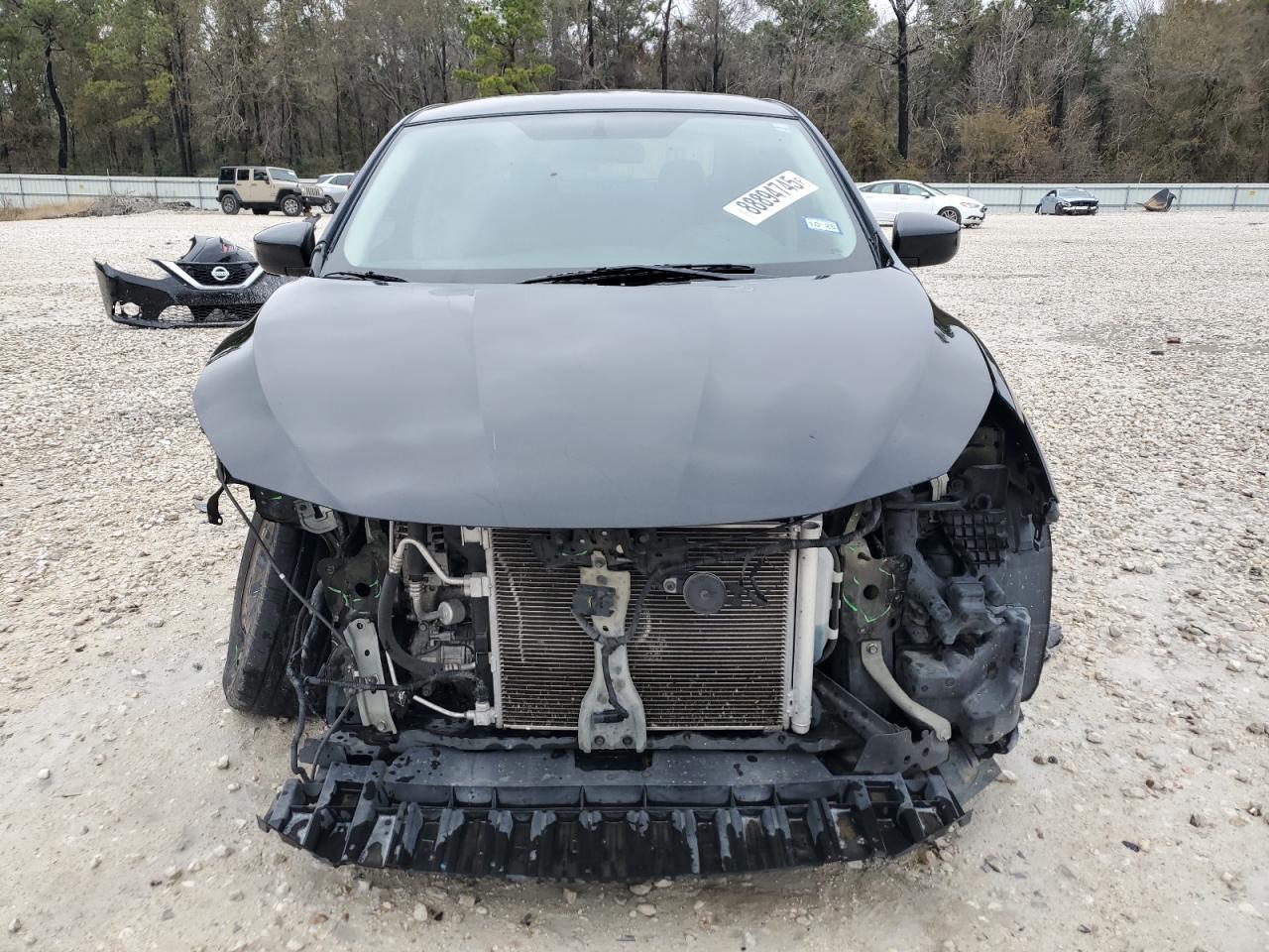 2017 Nissan Sentra VIN 3N1AB7AP3HL644189 Copart auction photo, front end / rear end damage thumbnail 5