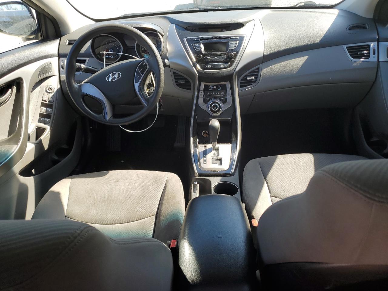 2013 Hyundai Elantra VIN KMHDH4AEXDU818258 Copart auction photo, front end damage thumbnail 8