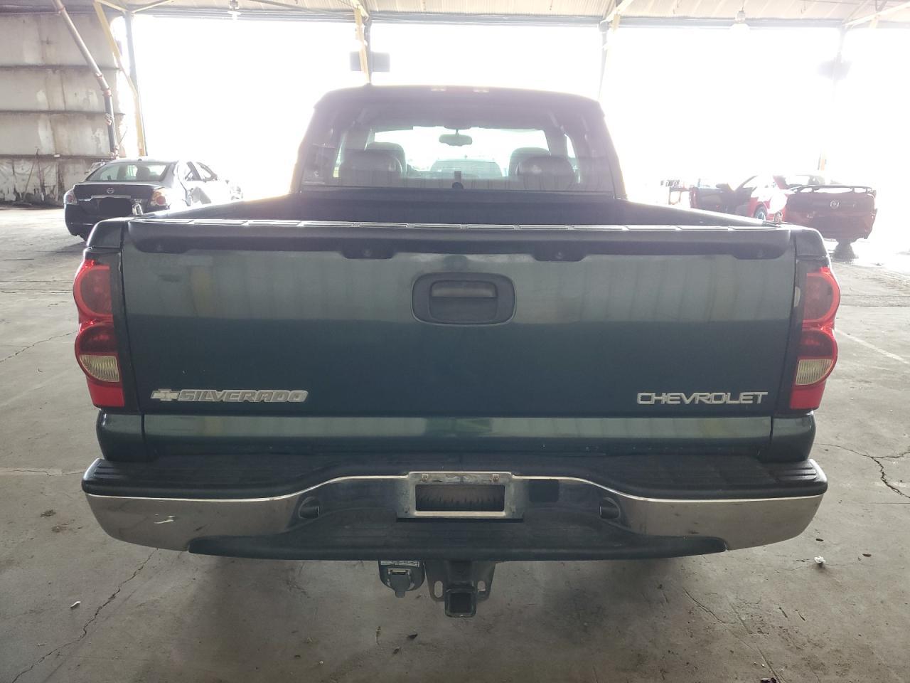2004 Chevrolet Silverado VIN 1GCEK19T84E276180 Copart auction photo, front end / side damage thumbnail 6