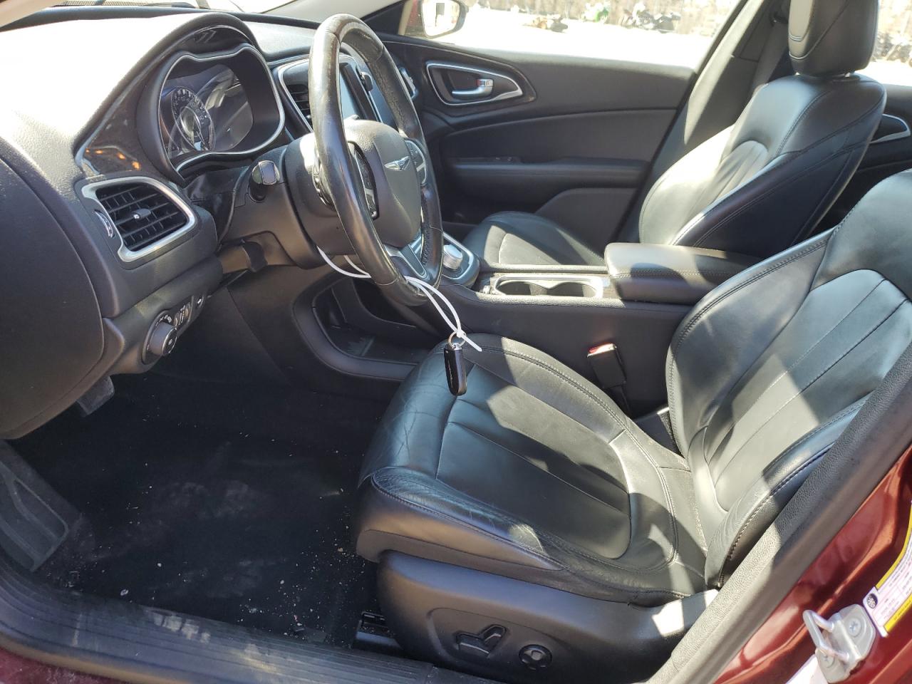 2016 Chrysler 200 VIN 1C3CCCCG2GN135402 Copart auction photo, side damage thumbnail 7