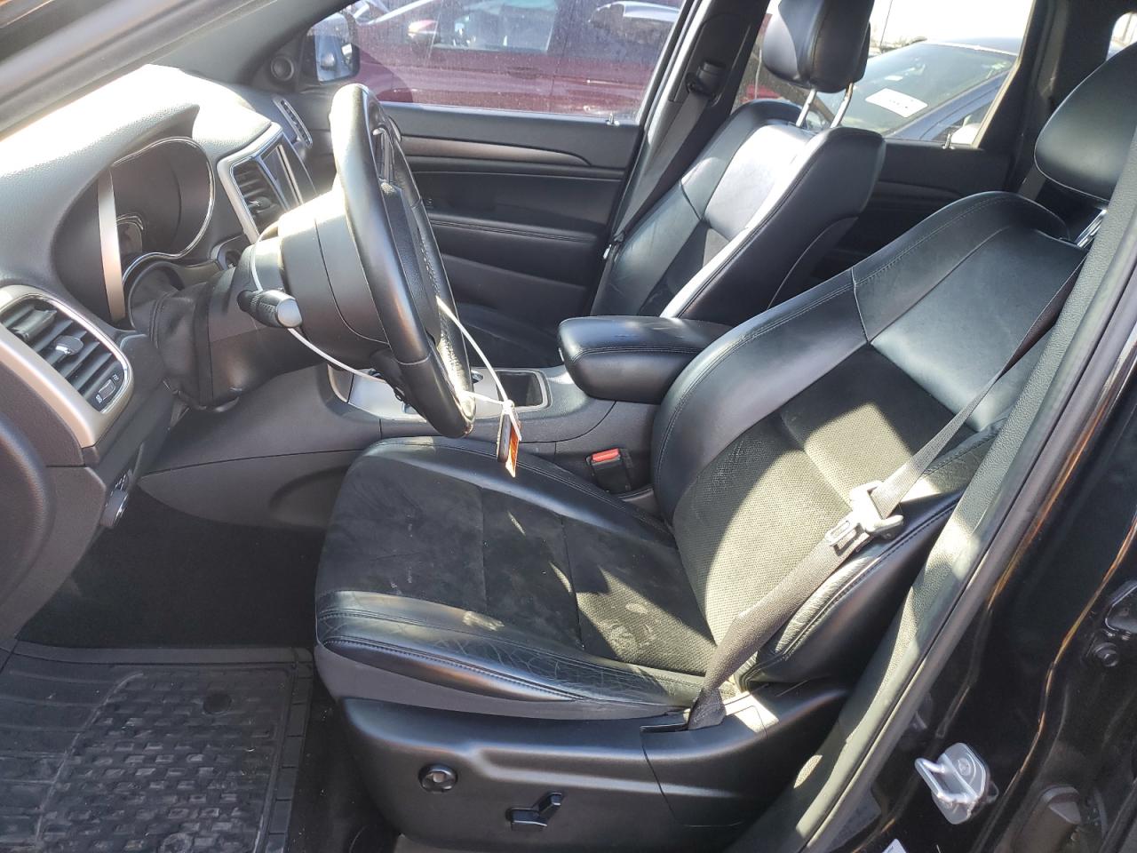 2015 Jeep Grand Cherokee VIN 1C4RJFAG8FC767556 Copart auction photo, undercarriage / front end damage thumbnail 7