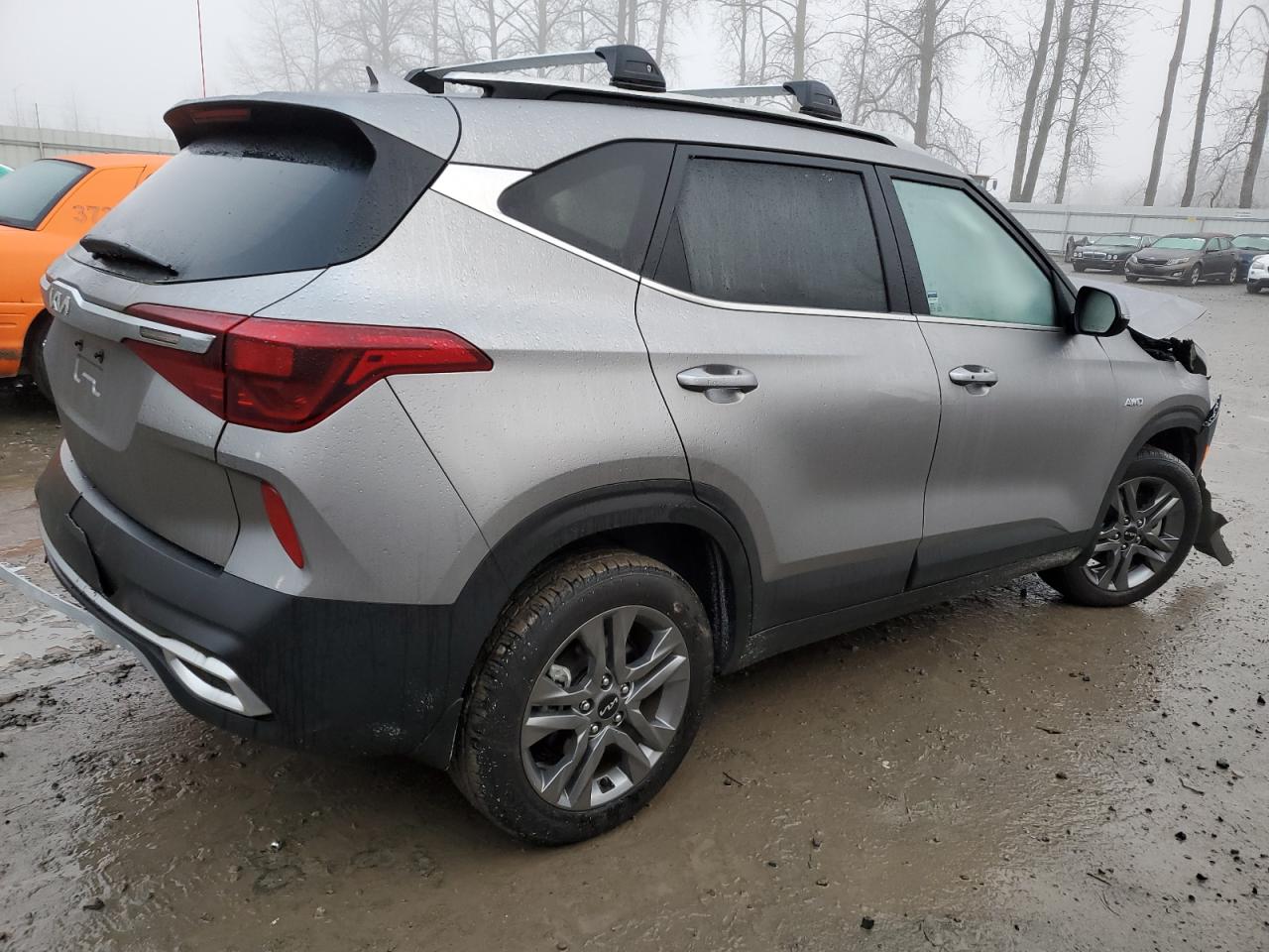 2022 KIA Seltos VIN KNDEUCAA6N7312437 Copart auction photo, front end / rear end damage thumbnail 3