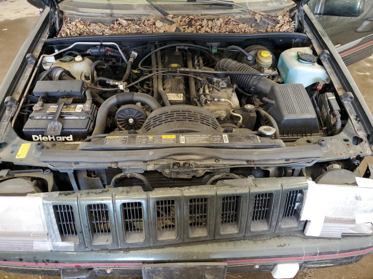 1995 Jeep Grand Cherokee VIN 1J4GZ78S9SC547492 Copart auction photo, front end damage thumbnail 12
