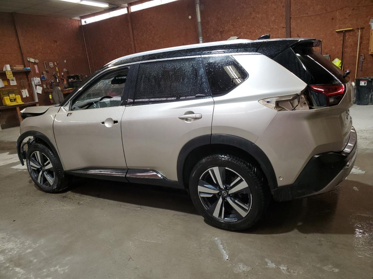 2021 Nissan Rogue VIN JN8AT3DD0MW306391 Copart auction photo, front end / side damage thumbnail 2