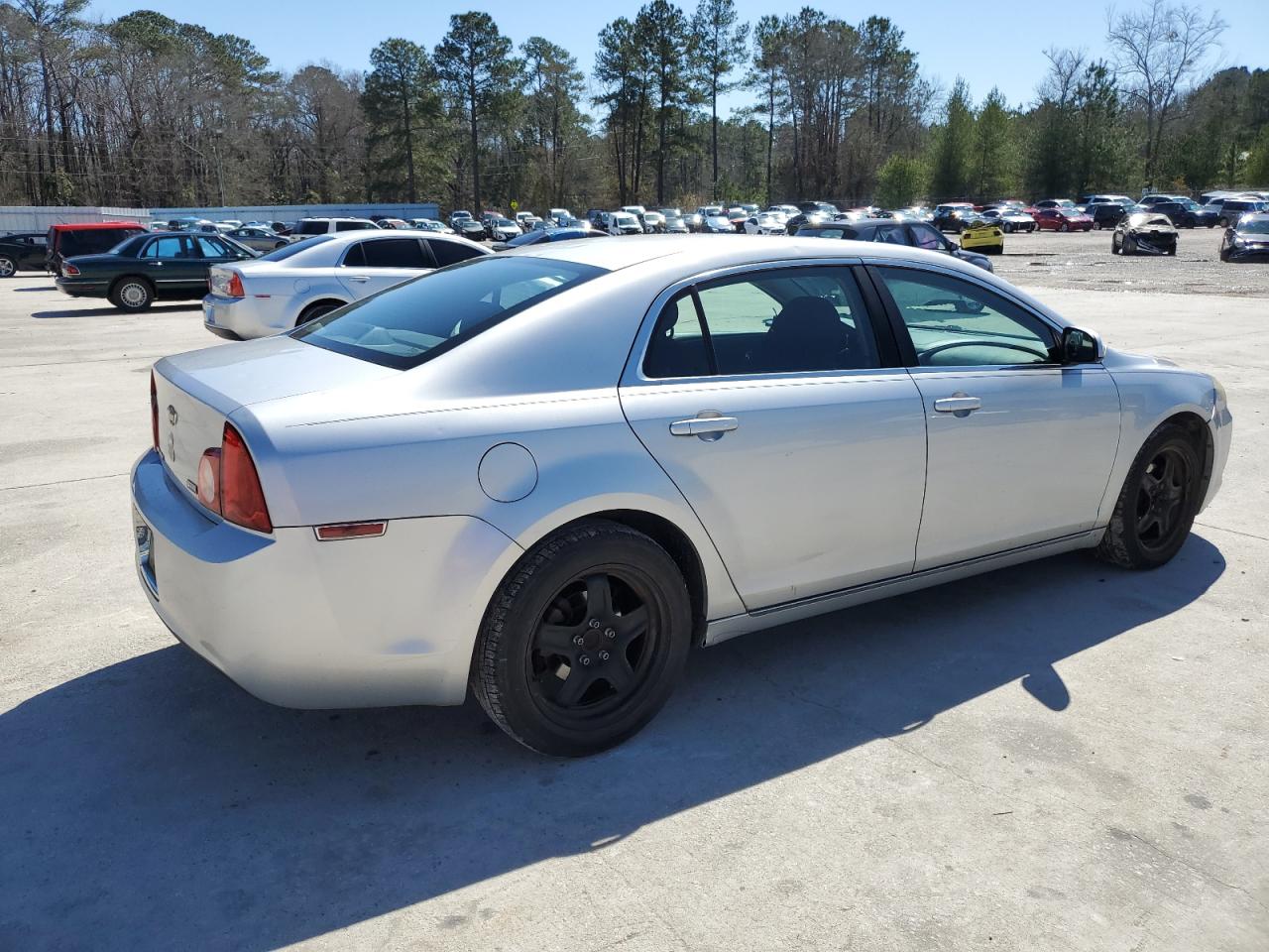 2010 Chevrolet Malibu VIN 1G1ZC5E09AF187010 Copart auction photo, side / front end damage thumbnail 3
