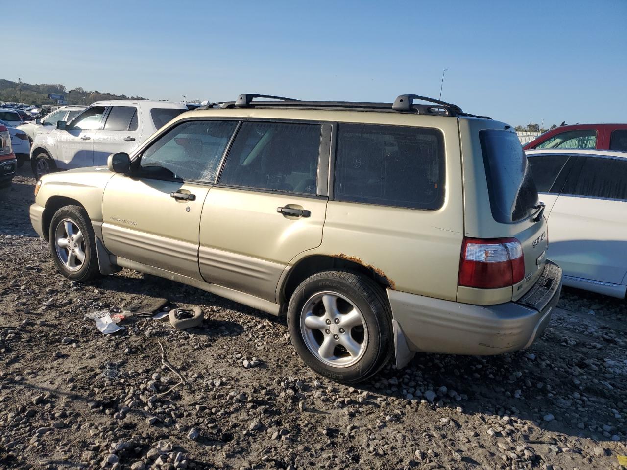 2001 Subaru Forester VIN JF1SF655X1H750948 Copart auction photo, hail damage thumbnail 2