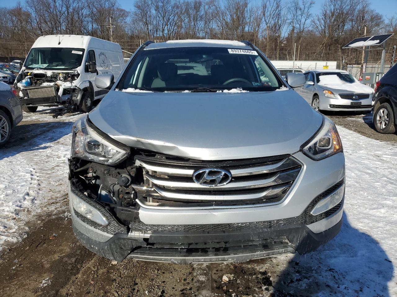 2015 Hyundai Santa Fe VIN 5XYZUDLB5FG259652 Copart auction photo, front end damage thumbnail 5