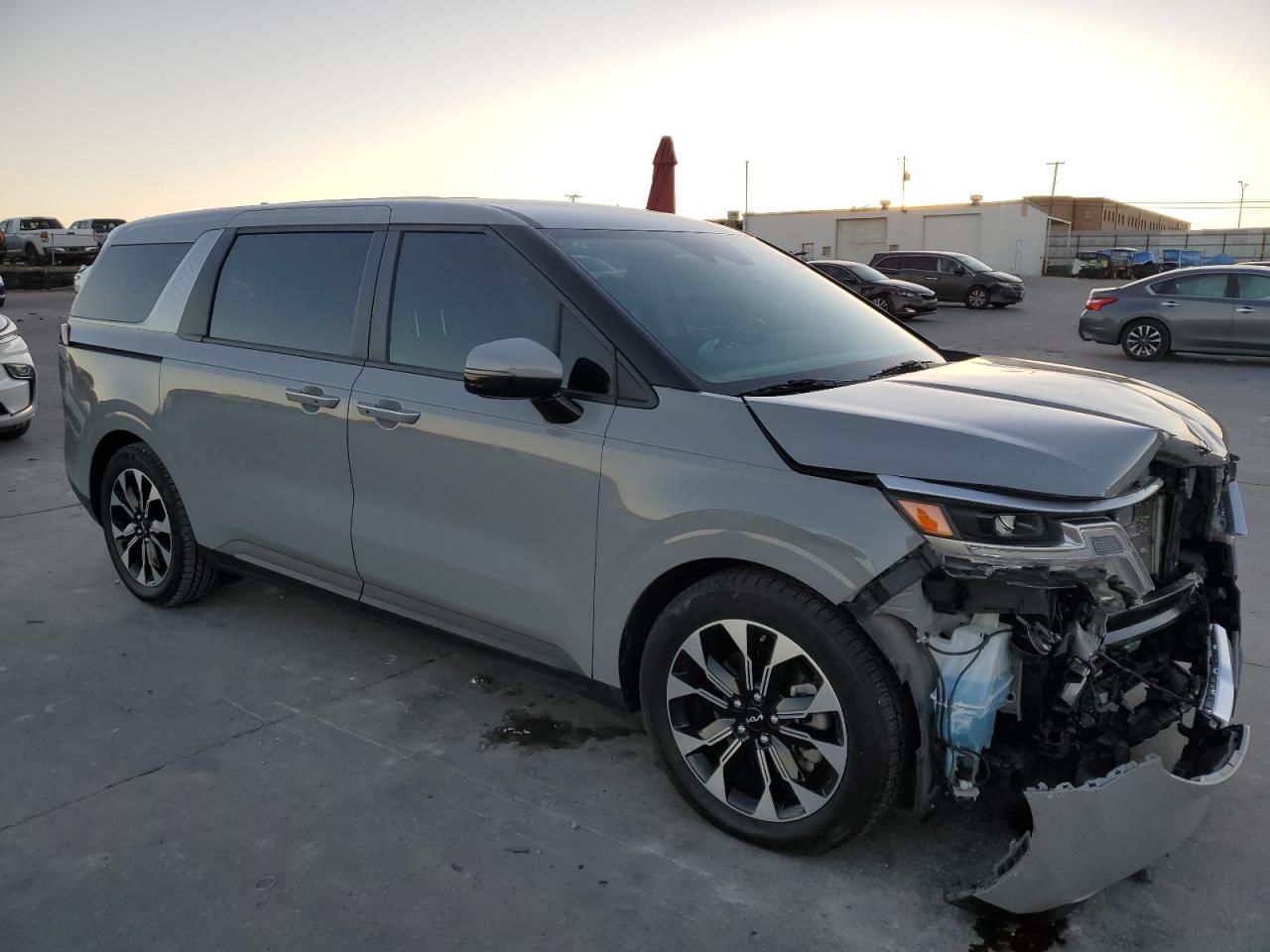 2022 KIA Carnival VIN KNDNC5H34N6094901 Copart auction photo, front end damage thumbnail 4