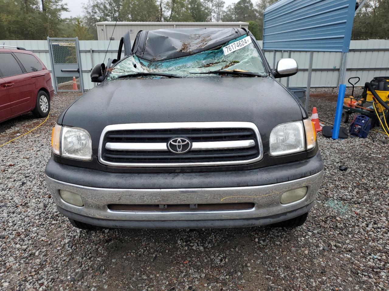 2002 Toyota Tundra VIN 5TBRN34132S283578 Copart auction photo, all over damage thumbnail 5