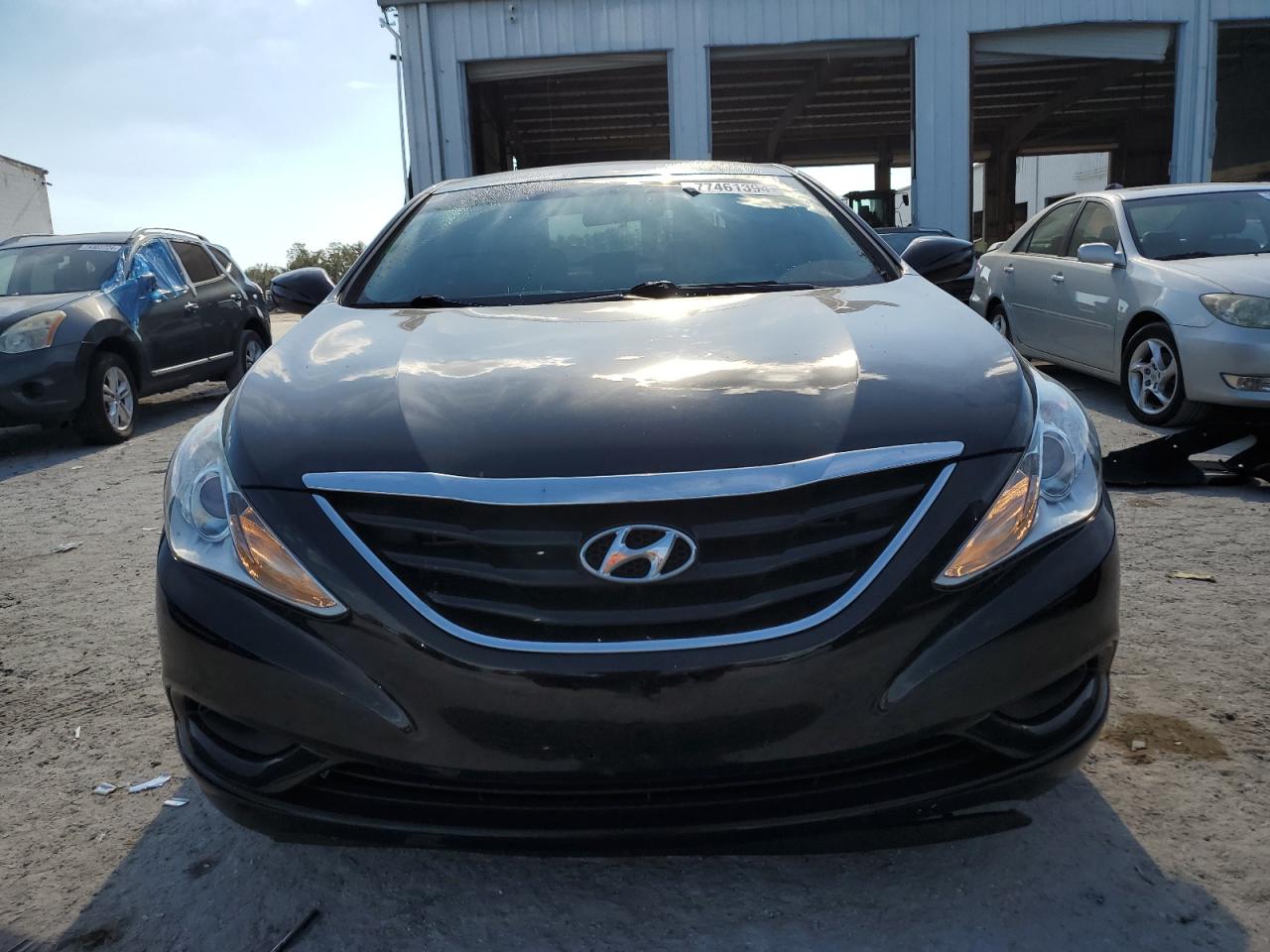 2011 Hyundai Sonata VIN 5NPEB4AC7BH264337 Copart auction photo, side / rear end damage thumbnail 5