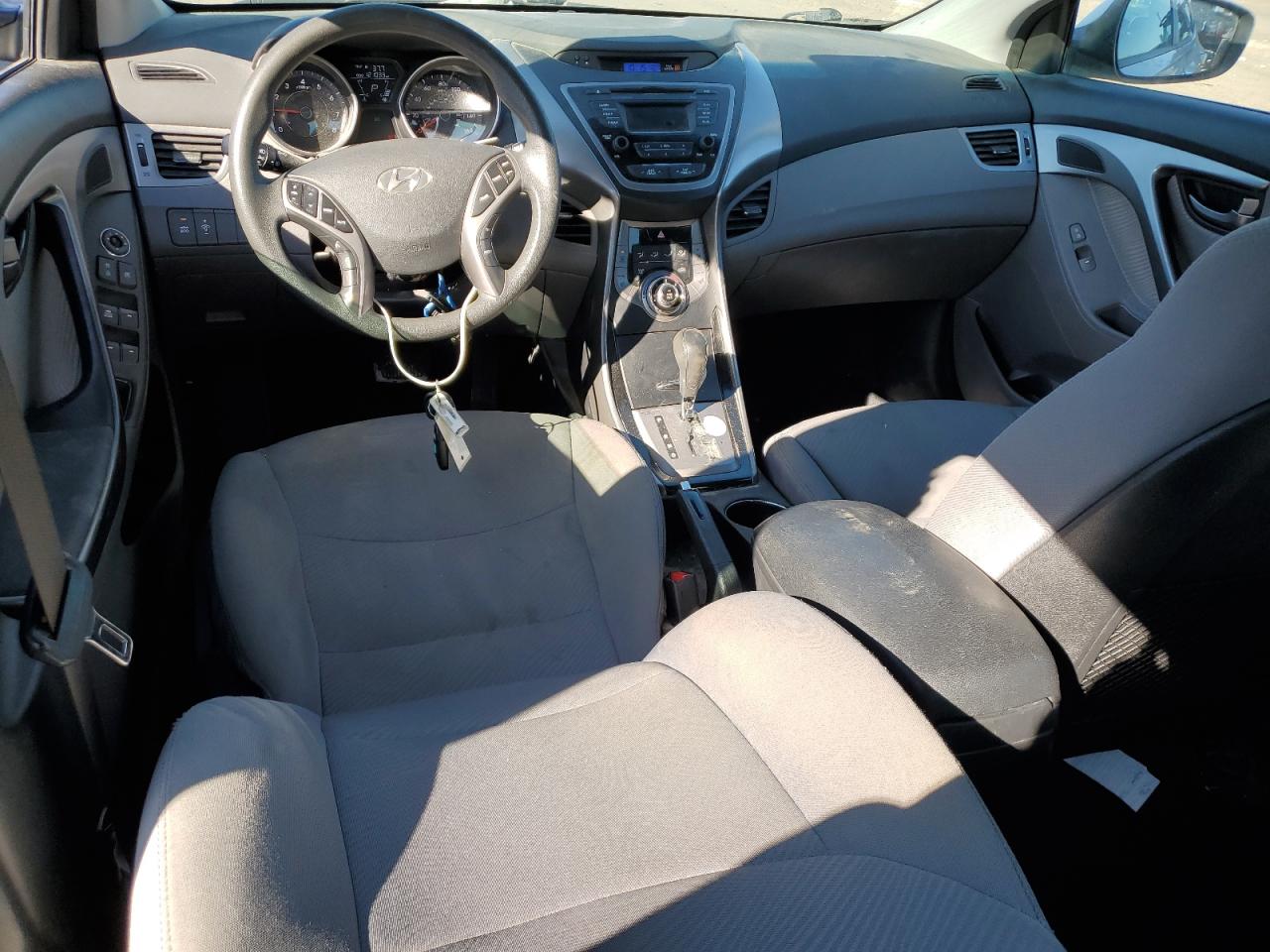 2013 Hyundai Elantra VIN 5NPDH4AE4DH402818 Copart auction photo, vandalism damage thumbnail 8