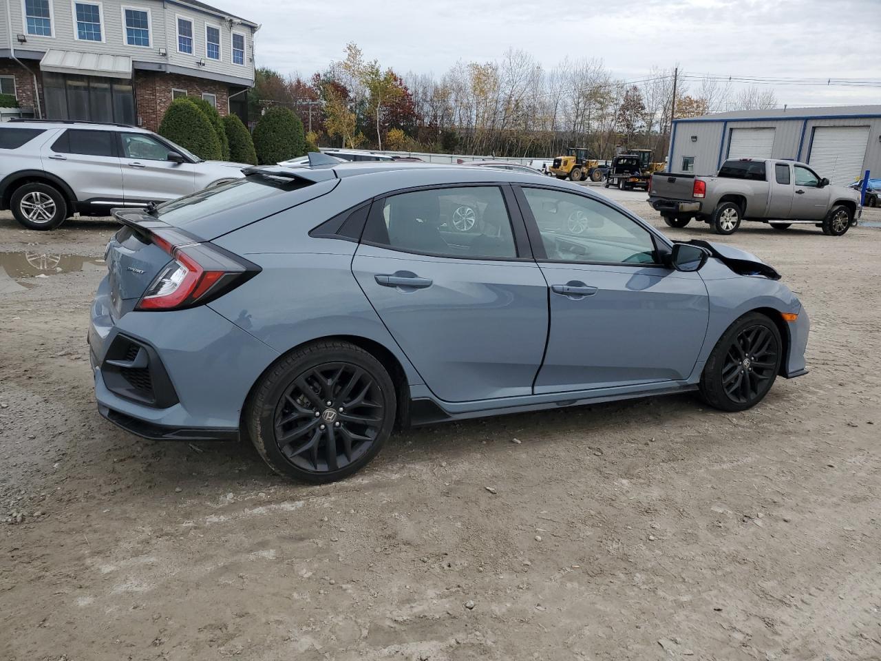 2021 Honda Civic VIN SHHFK7H4XMU408354 Copart auction photo, front end / mechanical damage thumbnail 3
