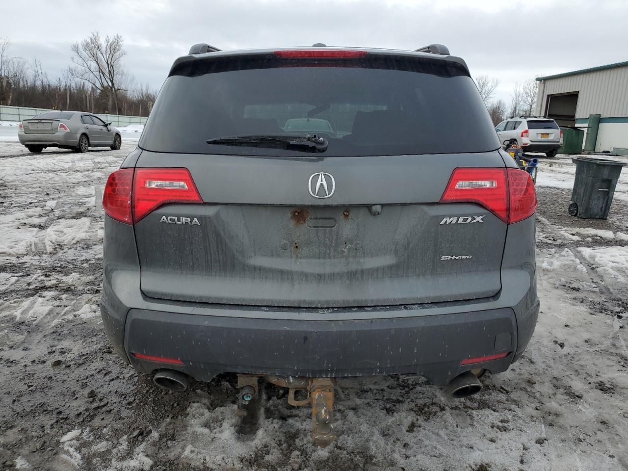 2007 Acura MDX VIN 2HNYD28597H504288 Copart auction photo, front end damage thumbnail 6