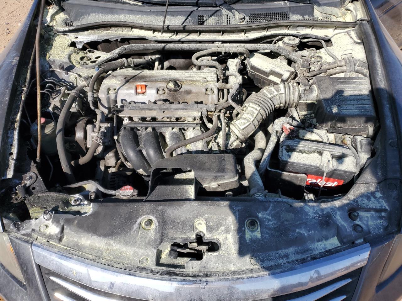 2012 Honda Accord VIN 1HGCP2F72CA229319 Copart auction photo, burn - engine damage thumbnail 13